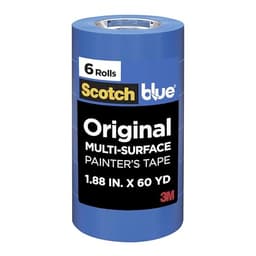 ScotchBlue Original Painter's Tape, 2" (6-Roll)
