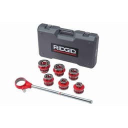 RIDGID 36475 Exposed Ratchet Threader Set (1/2"-2" NPT)