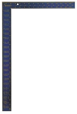 IRWIN 1794447 Hi-Contrast Aluminum Framing Square, 16"x24"