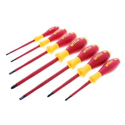 Wiha 32099 Insulated SoftFinish Screwdriver Set, 7-Piece