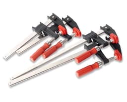 BESSEY GSCC4PK-C F-Style Clamp Set (2x6", 2x12")