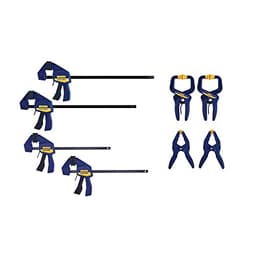 IRWIN QUICK-GRIP 6-Inch Clamps, 8-Piece Set