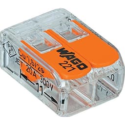 WAGO 221-412 Lever-Nuts, 2-Conductor, 200-Pack